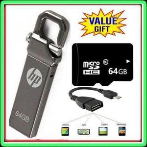 HP V250 64GB Flash Disk Drive + MKE GIFTS
