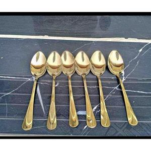 6-Piece Stainless Steel Table Spoon Set