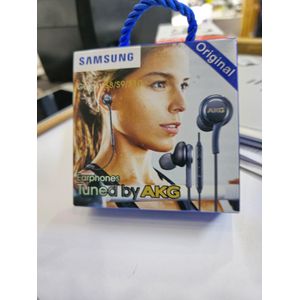 Samsung Galaxy S8/S9/S10+ In-Ear Earphones with Mic, AKG Sound, and Tangle-Free Fabric Cable for Crisp Audio