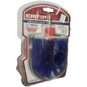 Emtop Medium Bristle Brush For Angle Grinder Bit