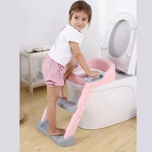 Baby auxiliary toilet ladder folding Seat for kids  Training 