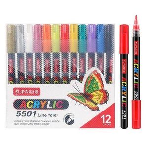 Acrylic paint  markers 12 pcs set 