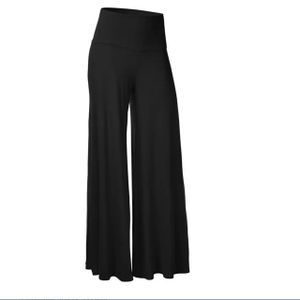 Fashion Flare Leggings Yoga Pants Women High Waist Wide Leg Pants