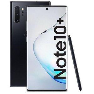 Samsung Galaxy Note 10 Plus 256GB 12GB RAM Black 6.8-Inch Exynos 9825 / Snapdragon 855 Smartphone