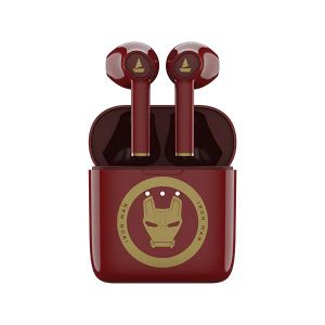 Boat Airdopes 131- Iron Man Marvel Edition. - Wireless Earbuds with 13mm Audio Drivers, Upto 60 Hours Playback, IWP Technology, Voice Assistant, Type C Charging