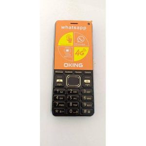 Oking SMART WHATSAPP 4G 16GB memory supports whatsapp and tiktok with dual sim , bright flashlight detachable battery FEATURED PHONES