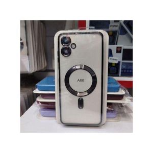 Samsung A06 Case, Premium Magnetic Cover, Advanced Camera Lens Protector, Luxury MagSafe Compatible (Clear)