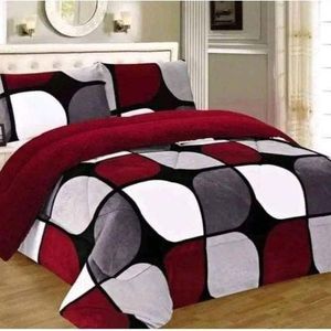 4 by 6 5 by 6 Wollen Duvet Blanket Multi Colour 
