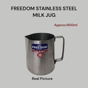 Freedom Stainless steel milk jug 30oz (900ml)