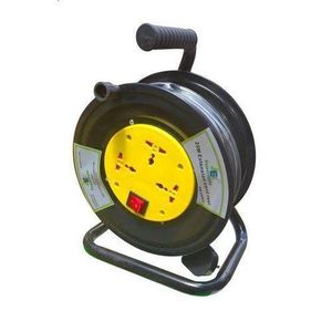 Powermate 25M,2.5MM Heavy Duty Cable Reel, Extension Cables, Industrial Cable Cord Reel, Winding Handle Reels,Over Heating Protection