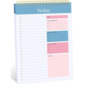 To Do List Notepad, To Do List Notebook for Work Undated Daily Planner