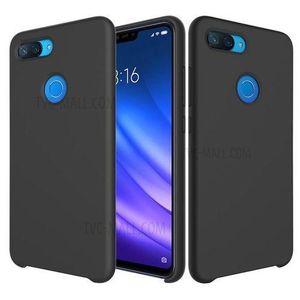 Black Silicone Case Cover For Xiaomi Mi 8X Lite