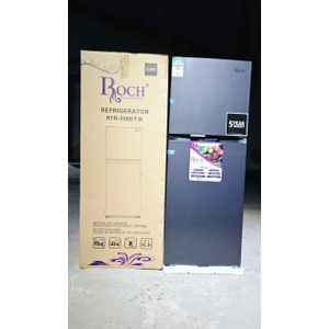 Roch 197 litres RFR-250-dt-b double door NO FROST Refrigerator