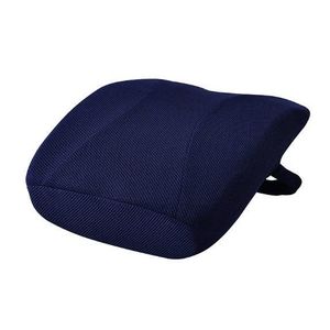 Bib Orthopedic Lumbar/Backrest Support Cushion For Back Pain Navy Blue