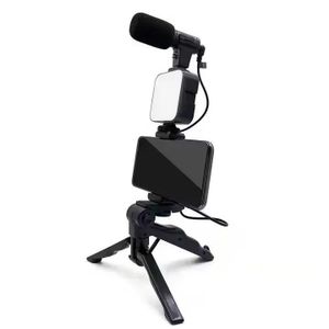 Smartphone Content Creation Kit AY-49 Video Making Kit with LED Lighting System and Holder