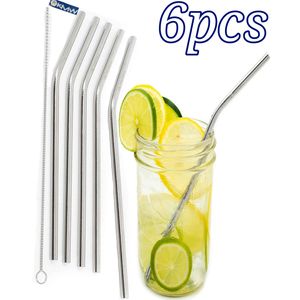 6 PCS Straws Replacement with 6PCS Funny Straw Cover Caps for