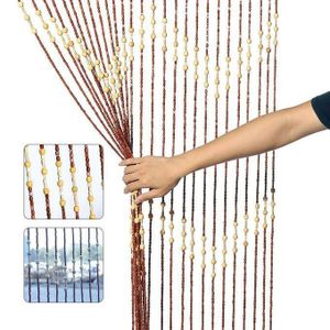 Brown Wooden Door Curtain Suitable for Salon,Kinyozi,Hotel,Spa/open doors