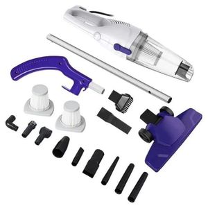 Multifunctional 2 in 1 Electric hand held wet and dry carpet vacuum cleaner, Electric Vacuum Cleaner 400W Motor 16KPa Powerful Suction,