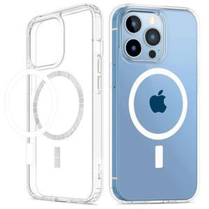 Clear Transparent Magnetic Hard Back, MagSafe Compatible Case Cover For Apple IPhone 13 Pro