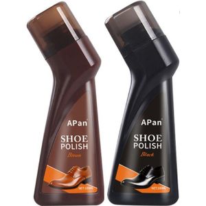 APan Black And Blown Shoe Polish