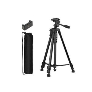 Compact Black Tripod 3366 For YouTube Video Shooting And Outdoor Photography