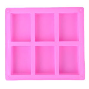 Allforhome Molds 12 Cavities Rectangle Silicone Soap Mold soap DIY Moulds  Oven Handmade Ice Cube Tray Molds