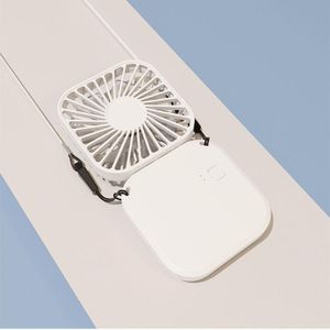 Desk Fan 3 Speeds Stronger Cooling Airflow Portable Small Fan Rechargeable Ultra Quiet Personal Mini Fan for Office,Bedroom,Home Kitchen Outdoor Activities Adjustable 180° Tilt Head White