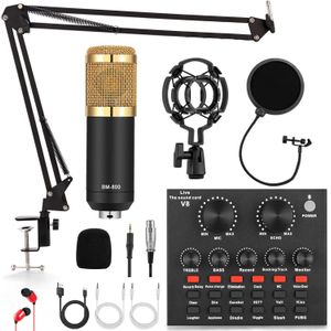 Bm 800 condenser microphone with soundcard