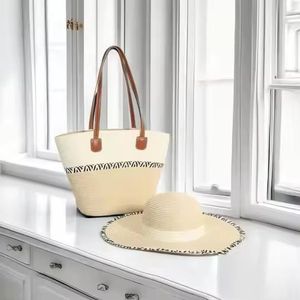 CREAM AND BLACK MULTIPURPOSE HOLIDAY & PICNIC BAG – STYLISH, SPACIOUS