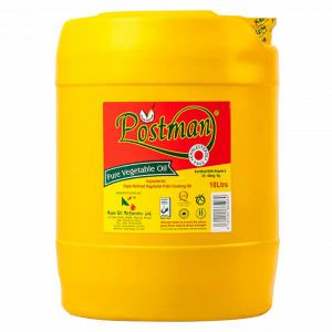 Postman  Vegetable Oil 10L – Double Refined Palm Oil, Vitamin A Rich, High Smoke Point – Ideal for Deep Frying, Chapati & Everyday Kenyan Meals