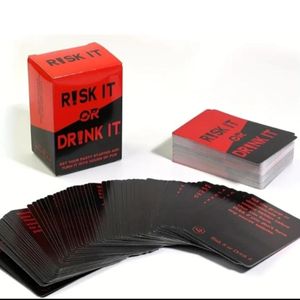 Risk it or Drink it Party Card Game