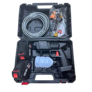 Portable High Power Cordless Electric Car Wash Gun/ Spray Washer Gun 