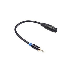 Classic 3.5mm Stereo Jack Audio Cable XLR Audio Interface Audio Extension Cable To XLR Male Audio Cable 0.3M