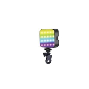 Mini LED Pocket Video Light – USB Rechargeable RGB Fill Light For YouTube, Vlogging & Instagram