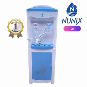 Nunix Q7 Hot & Normal Water Dispenser – Compact Tabletop Dispenser (White)