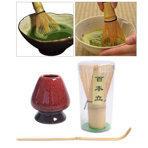 5pcs/set Stainless Sifter Japanese Matcha Tea Set Tea Ceremony Traditional  Matcha Tea Whisk Set Bamboo