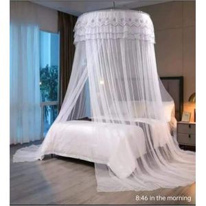 Round Mosquito Net – Large Size Pop-Up Bed Mosquito Protection Net (6×6)