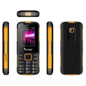 Bontel L1200 plus 1.77" SCREEN DISPLAY button mobile phone dual sim card Bluetooth connectivity spotlight torch and 1000Mah battery CAPACITY
