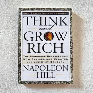  Think and Grow Rich Book by Napoleon Hill (free bookmark)