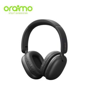 Oraimo  BoomPop Lite Wireless Headphones ENC Over-Ear Spatial Audio - Black