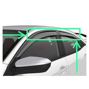 Window visor or Wind Breakers For Toyota Axio 2013