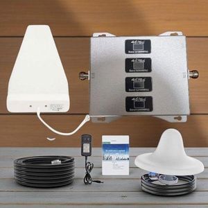 Enhance 2G 3G 4G 5G mobile signals with this complete booster kit. Works with Safaricom Airtel and Telkom. Indoor and outdoor antennas included