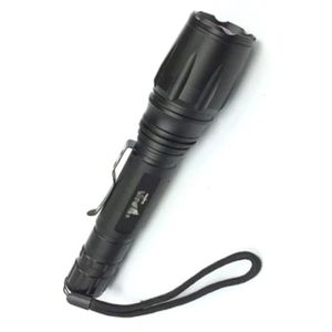 High-Lumen USB Rechargeable Flashlight and Torch with Zoom Function and Waterproof Design