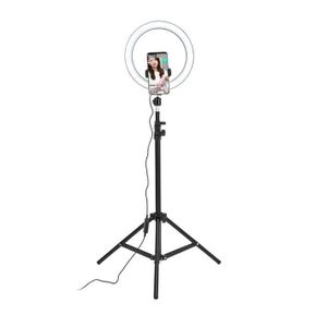 Professional 10-Inch Ring Light with 2.1m Tripod for Flawless Makeup and Photography