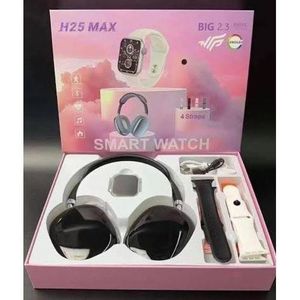 H25 Max Smart Watch with 2.3" HD Display – Full Touch Fitness Tracker, Bluetooth Call, Heart Rate Monitor, Waterproof, for Android & iOS