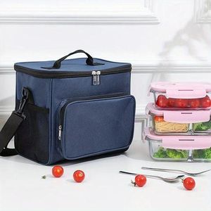 Large Portable Insulated Lunch Bag