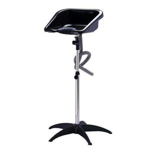 Portable Salon Sink Adjustable height, Basin With Stand For Hair Cleaning