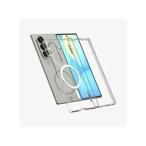  Galaxy Z Fold 7 spigen Clear cover/Case,Compatible with MagSafe Transparent Shockproof Protection Yellowing Resistant Magnetic Phone Case