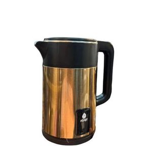 Nunix  2.5ltrs Stainless Steel Electric Kettle, Automatic Hot Water Boiler or Heater Jug Auto Shutoff SJN002 Gold