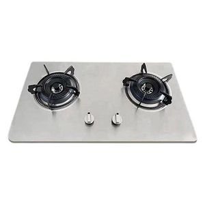Amaze 2 Burner Stainless Steel Inbuilt Hob Cooker – Built-in Gas Stove, Durable & Easy Clean
